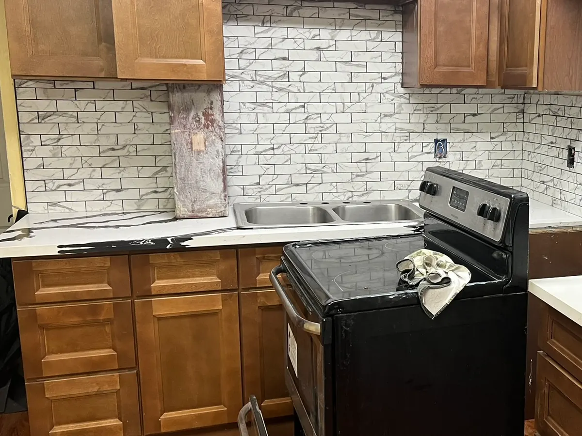 After: Before and after comparison: Kitchens